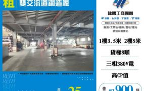 雙交流道鋼造廠房155