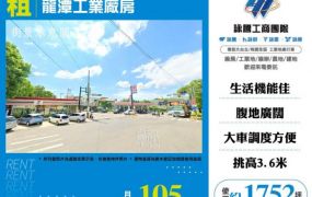 【大勝哥桃園買房】龍潭工業廠房