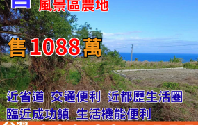 海農285_東部海岸國家風景區農地