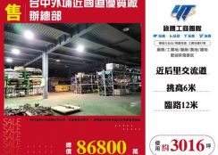 台中外埔近國道優質廠辦總部