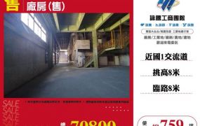 神岡近交流道挑高鋼構廠房(售)