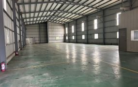 蘆竹近交流道/挑高7米鋼構廠房(可廠登) •    桃園廠房工業地買賣/建地/徵收農地/廠房出租