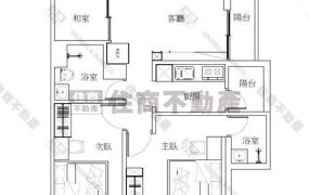☆東區文化皇冠裝潢3房雙車位