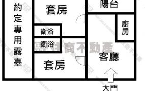 ☆永康邰欣地堡雙套房平車