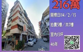 台中法拍屋-北區親親影城套房