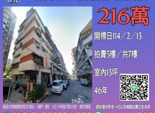台中法拍屋-北區親親影城套房