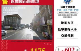 【大勝哥桃園買房】近新屋市區農地