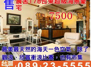 農舍178台東超級海景豪宅