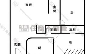 ☆怡安路侘寂風三房平車