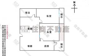 ☆復國商圈台邦建設雙陽台二房平車