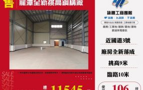 龍潭全新挑高鋼構廠11