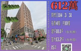 新竹法拍屋-北區北新街樓中樓兩房