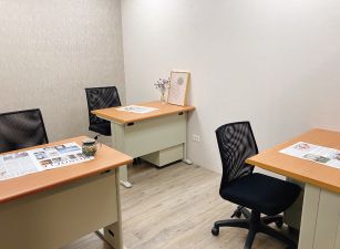 南京東路捷運24H純辦獨立空調，1~4人商務辦公室出租