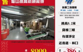 龜山挑高新穎廠辦
