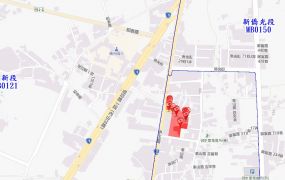 黃金開發地段・搶占草屯房市先機，絕對增值潛力，住宅需求穩定，建地雙面臨路＋臨正8米道路（整合後臨16米路），面寬約40米