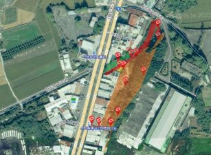 南投草屯-中正路國六旁 超過2500坪的建地