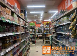知名連鎖雙店面收租