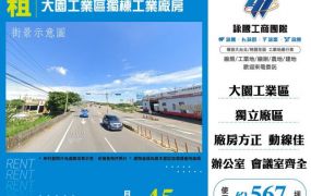 大園工業區獨棟工業廠房146
