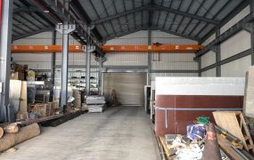 公館/挑高8.5米/天車/店面廠房  •    苗栗廠房買賣/工業地/建地/徵收農地/廠房出租
