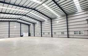 新屋市區旁/挑高9米/鋼構廠房(可廠登)•    桃園廠房工業地買賣/建地/徵收農地/廠房出租