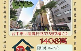 台中法拍屋-北區中國醫院四房平車