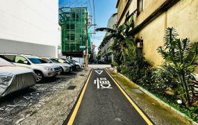 竹北稀有雙面臨路優質店地