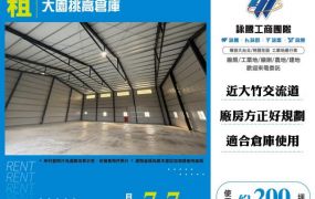 大園挑高倉庫124