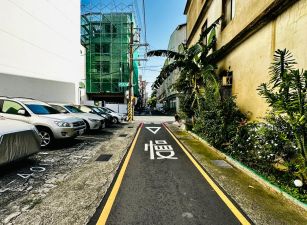 竹北稀有雙面臨路優質店地