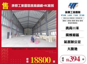 康郡工業園區挑高鋼構+RC廠房132