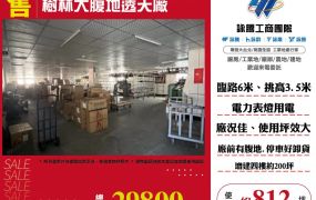 樹林大腹地透天廠