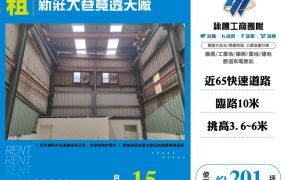 新莊大巷寬透天廠