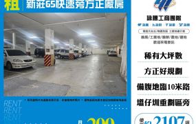 新莊65快速旁方正廠房