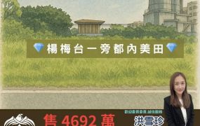 【楊梅核心｜都計珍稀｜台一線金脈】