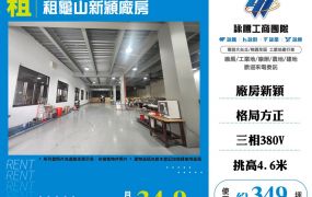 龜山新穎廠房