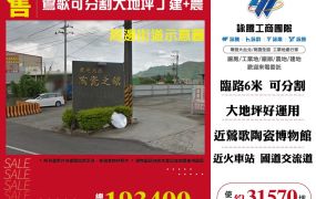 鶯歌可分割大地坪丁建+農
