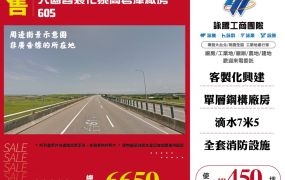 大園客製化挑高倉庫廠房