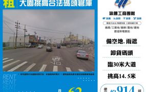 大園挑高合法碼頭倉庫