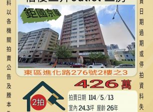 台中法拍屋-梧棲三井outlet三房