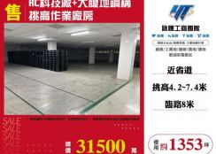 RC科技廠+大腹地鋼構挑高作業廠房31