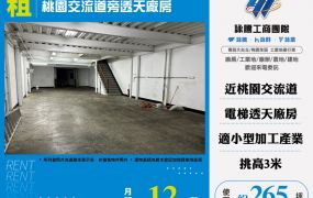 桃園交流道旁透天廠房