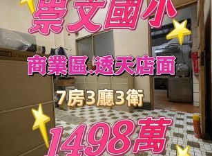 嘉市崇文國小旁透天店面(商業區)