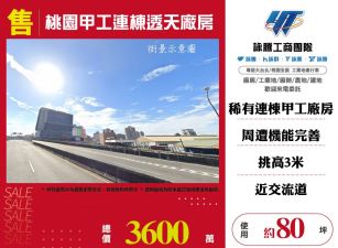 桃園甲工連棟透天廠房