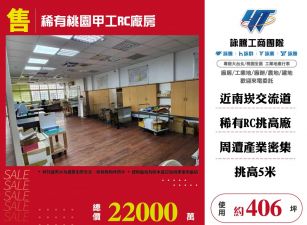 稀有桃園甲工RC廠房
