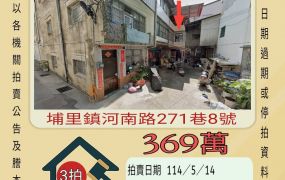 南投法拍屋-埔里育英國小透天