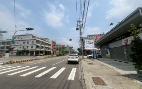 龍井大面寬43米角地建地