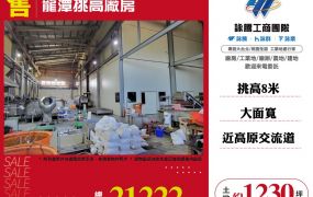 龍潭挑高廠房