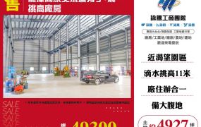 龍潭高原交流道旁丁+農挑高廠房