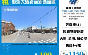 海湖大馬路全新碼頭廠房