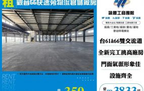 觀音66快速旁物流倉儲廠房