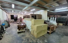 竹北大路邊工業廠房